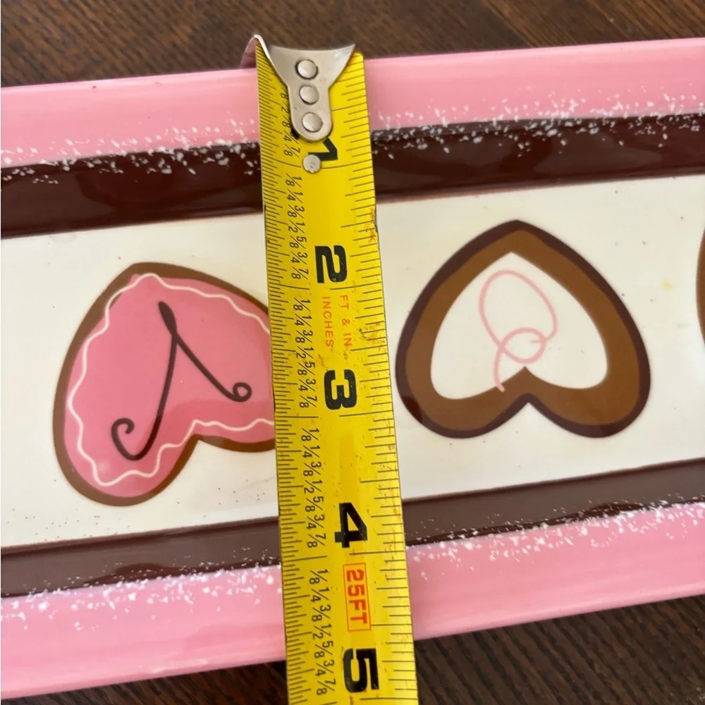 Pink and Brown Heart Wall Decor